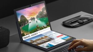 Huawei เตรียมเปิดตัวแล็ปท็อปจอพับได้รุ่นแรกใช้ HarmonyOS